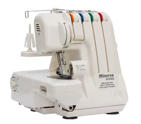 ⁨Minerva M740DS sewing machine Overlock sewing machine Electric⁩ at Wasserman.eu