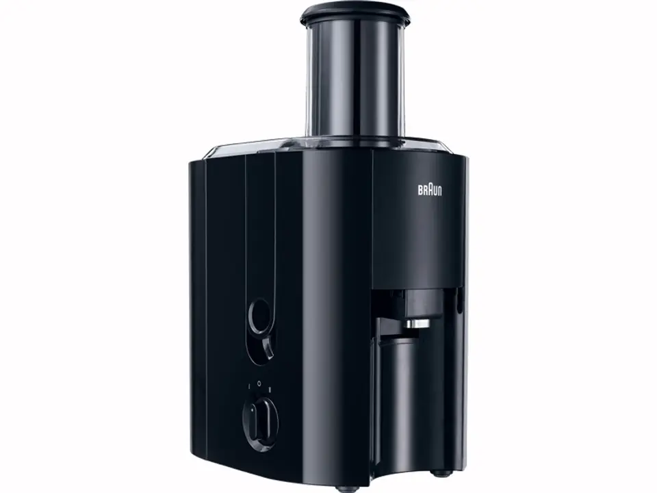 Braun J300 Centrifugal juicer 800 W Black at Wasserman.eu