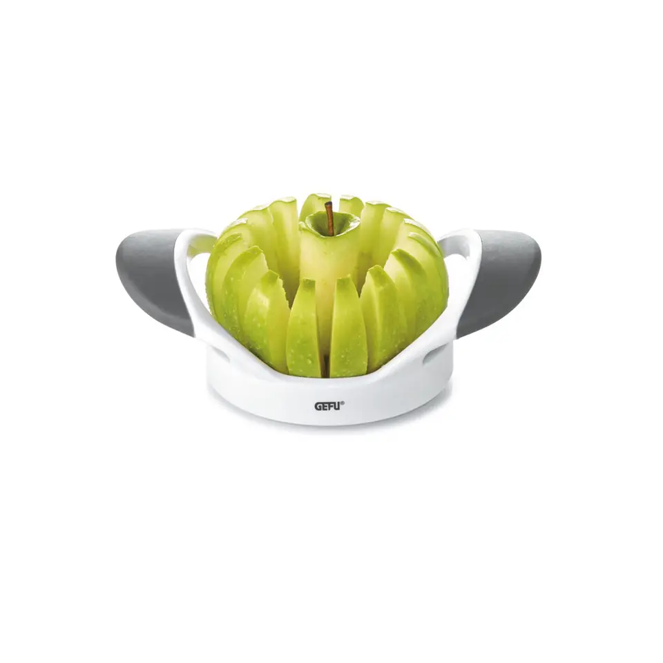 ⁨GEFU PARTI shaped food cutter Grey, White Plastic, Stainless steel⁩ at Wasserman.eu