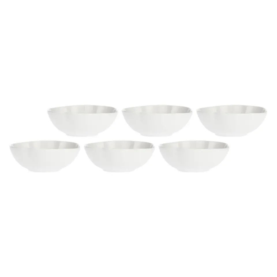 ⁨Set of 6 small round bowls Villadeifiori - White, 15 cm⁩ at Wasserman.eu