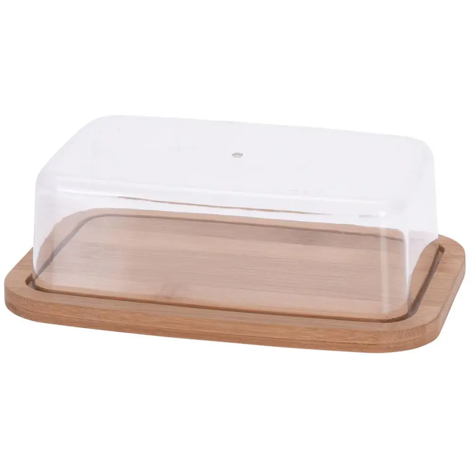 ⁨Bamboo butter bowl with lid⁩ at Wasserman.eu