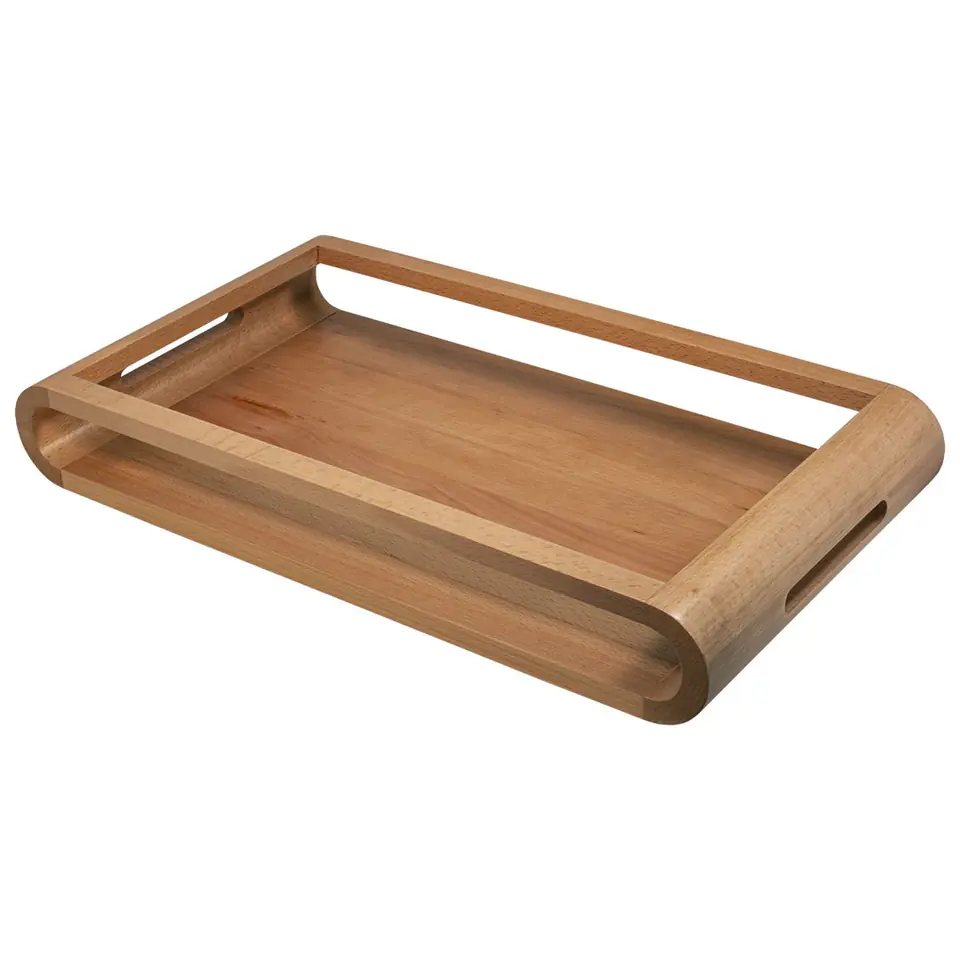 ⁨Double-sided beech wood tray Artelegno VASD - 49 cm⁩ at Wasserman.eu