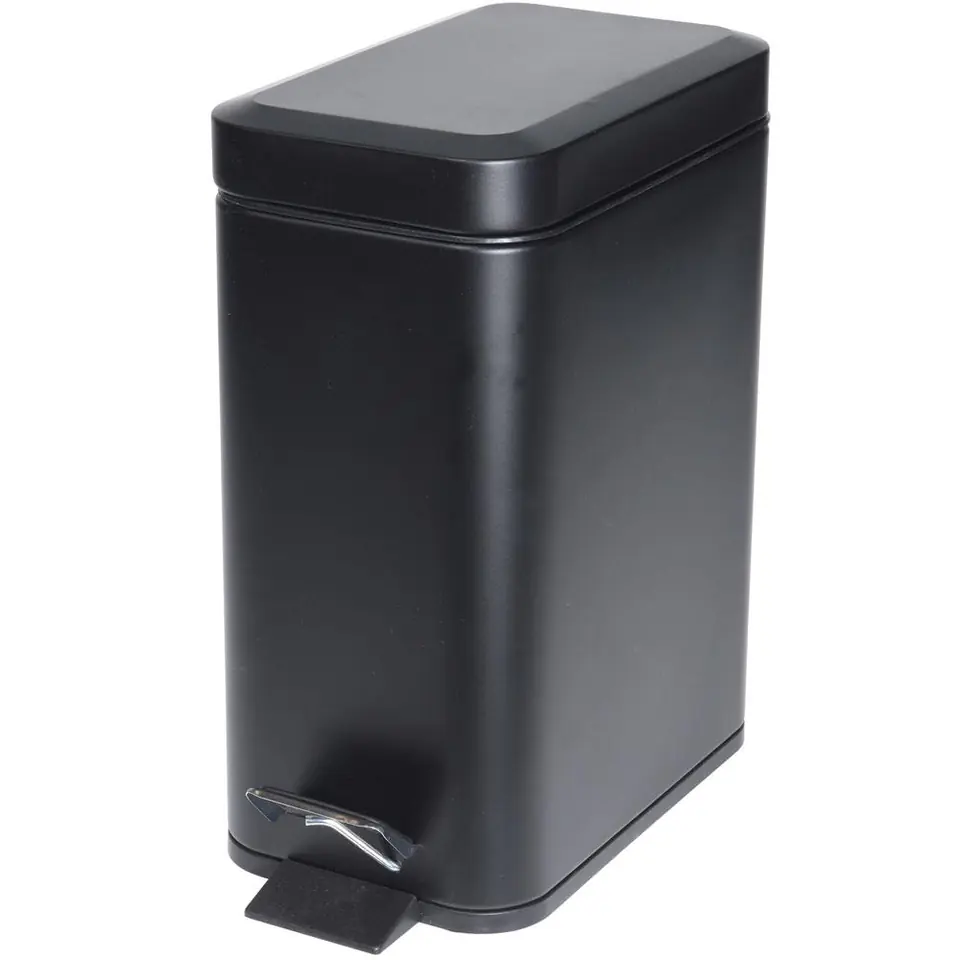 ⁨Metal trash can black 5L⁩ at Wasserman.eu