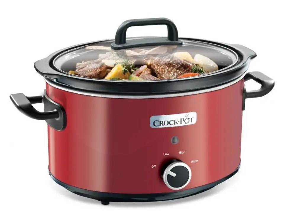 ⁨Crock-Pot SCV400RD slow cooker 3.5 L Black, Red⁩ at Wasserman.eu