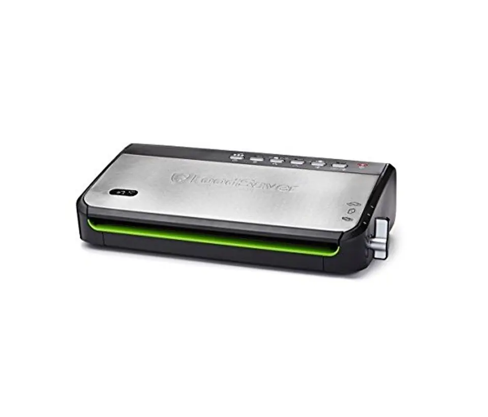 ⁨FoodSaver FFS005X vacuum sealer 0.5 mbar Black, Stainless steel⁩ at Wasserman.eu