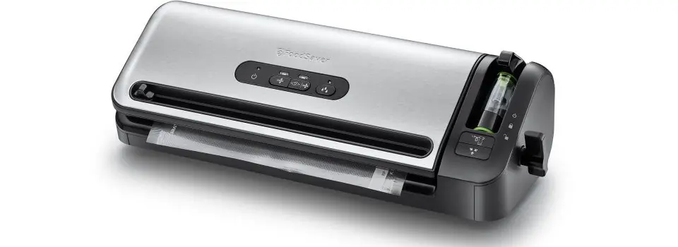 ⁨FoodSaver FFS017X vacuum sealer Black, Stainless steel⁩ at Wasserman.eu