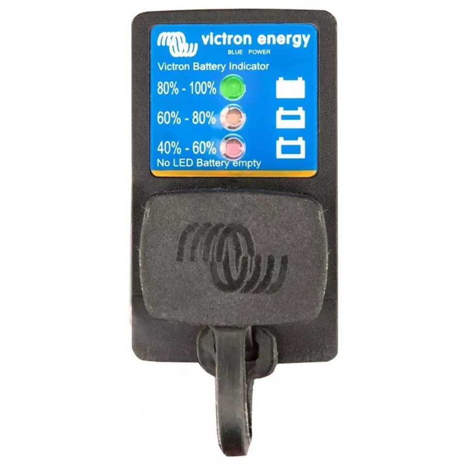 ⁨Battery indicator panel VICTRON ENERGY M8 eyelet connector / 30A ATO fuse (BPC900110114)⁩ at Wasserman.eu