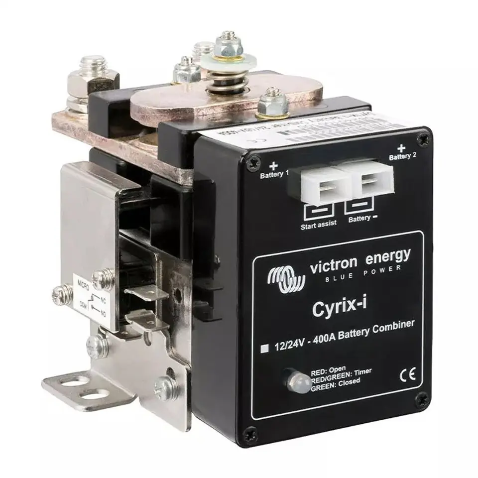 ⁨Intelligent battery combiner VICTRON ENERGY Cyrix-i 12/24V-400A (CYR010400000)⁩ at Wasserman.eu