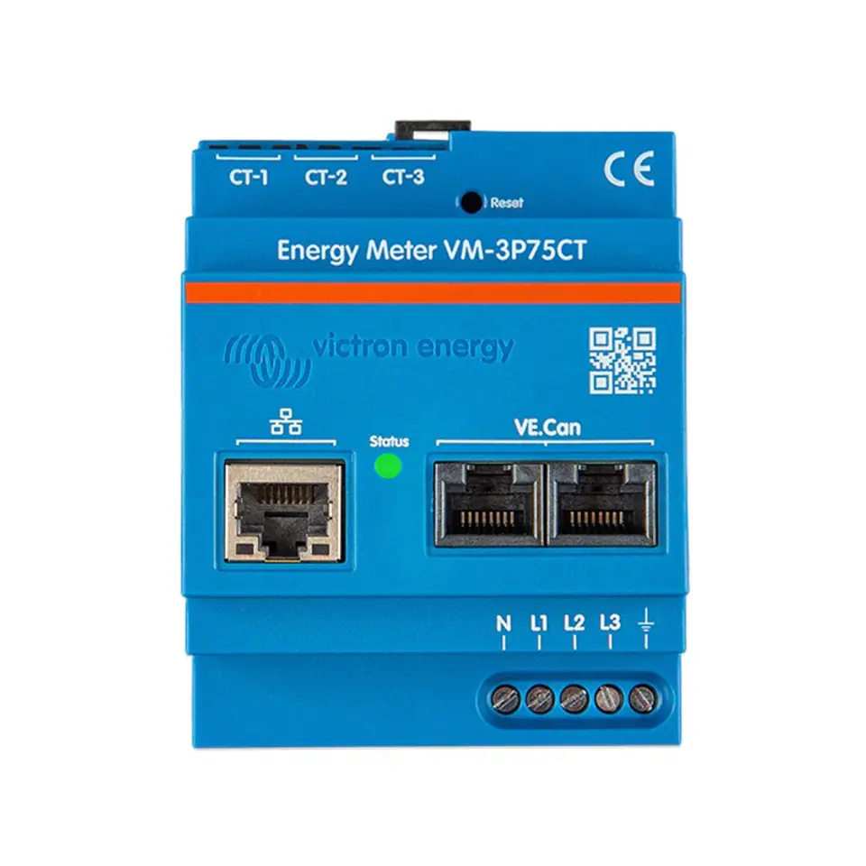 ⁨Electricity meter VICTRON ENERGY Energy Meter VM-3P75CT (REL200300100)⁩ at Wasserman.eu