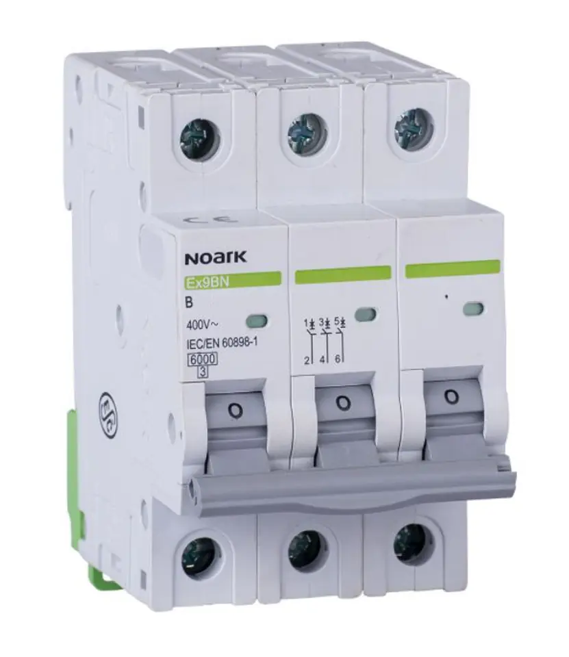 ⁨Miniature circuit breakers Noark Ex9BN 3P B40 100057⁩ at Wasserman.eu