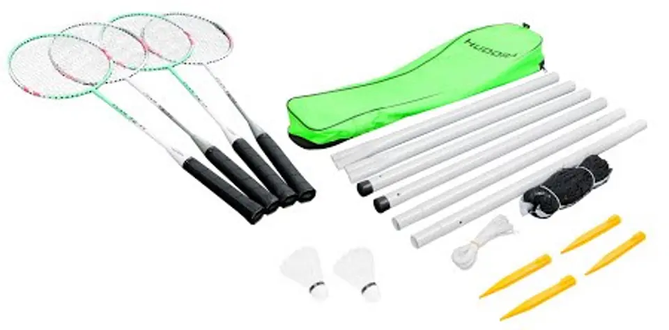 ⁨Badminton set HUDORA SET FAMILY COMPLETE⁩ at Wasserman.eu