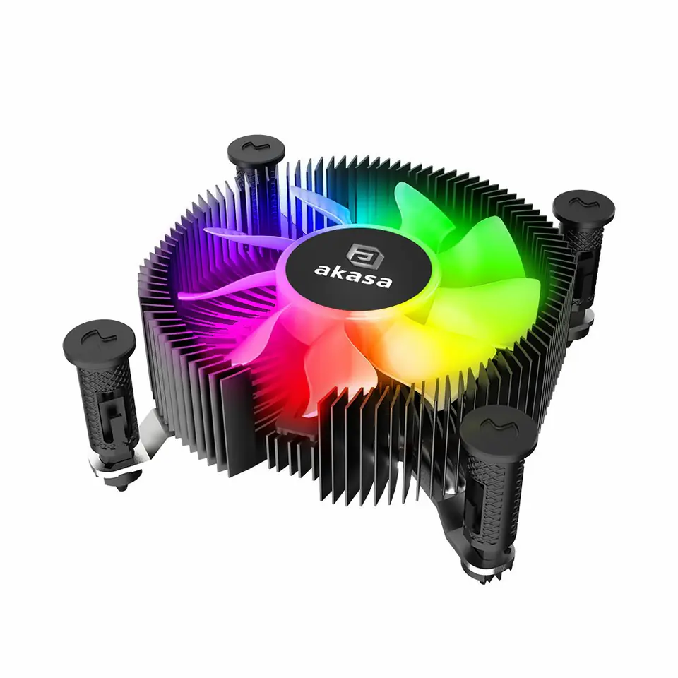 ⁨Akasa Vegas Chroma iLG Chłodzenie procesora Intel LGA 1700, ARGB⁩ w sklepie Wasserman.eu