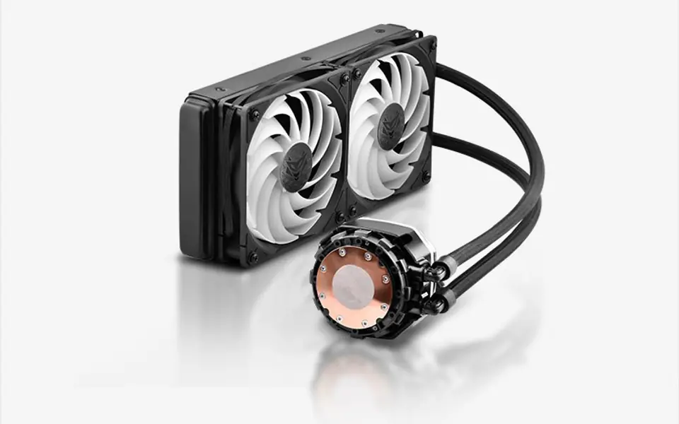 ⁨Sapphire Nitro+ S240-A Complete Water Cooling, ARGB, black - 240 mm⁩ at Wasserman.eu