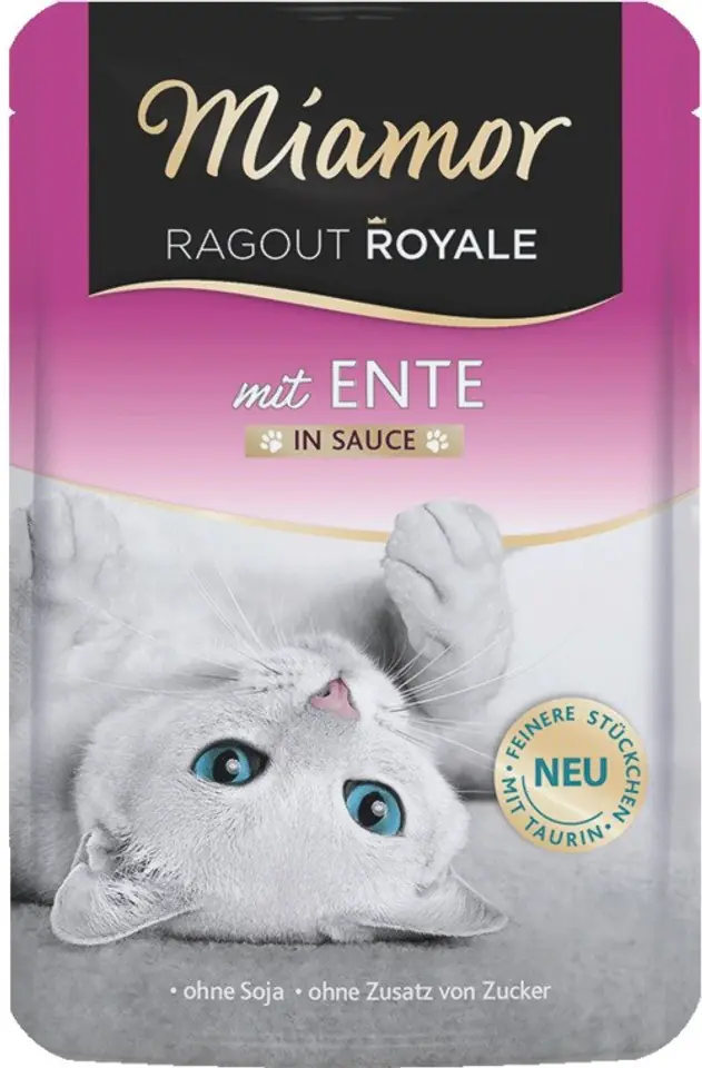 ⁨MIAMOR Ragout Royal Kaczka w sosie 100g dla kota⁩ w sklepie Wasserman.eu