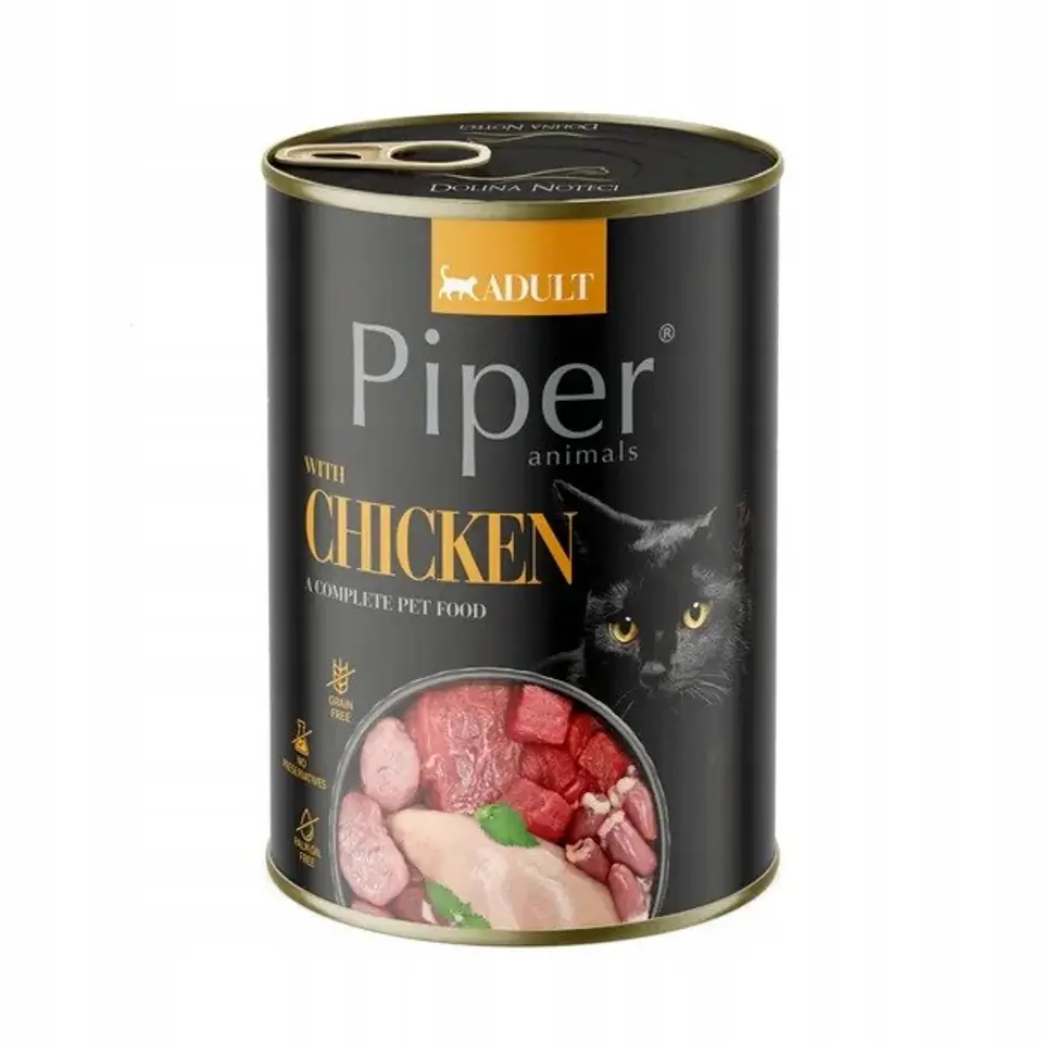 ⁨PIPER Animals with chicken - wet cat food - 400g⁩ at Wasserman.eu