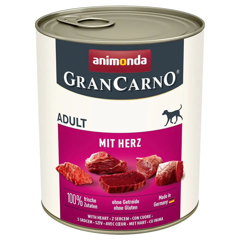 ⁨Animonda GranCarno Adult mit Herz 800g⁩ w sklepie Wasserman.eu