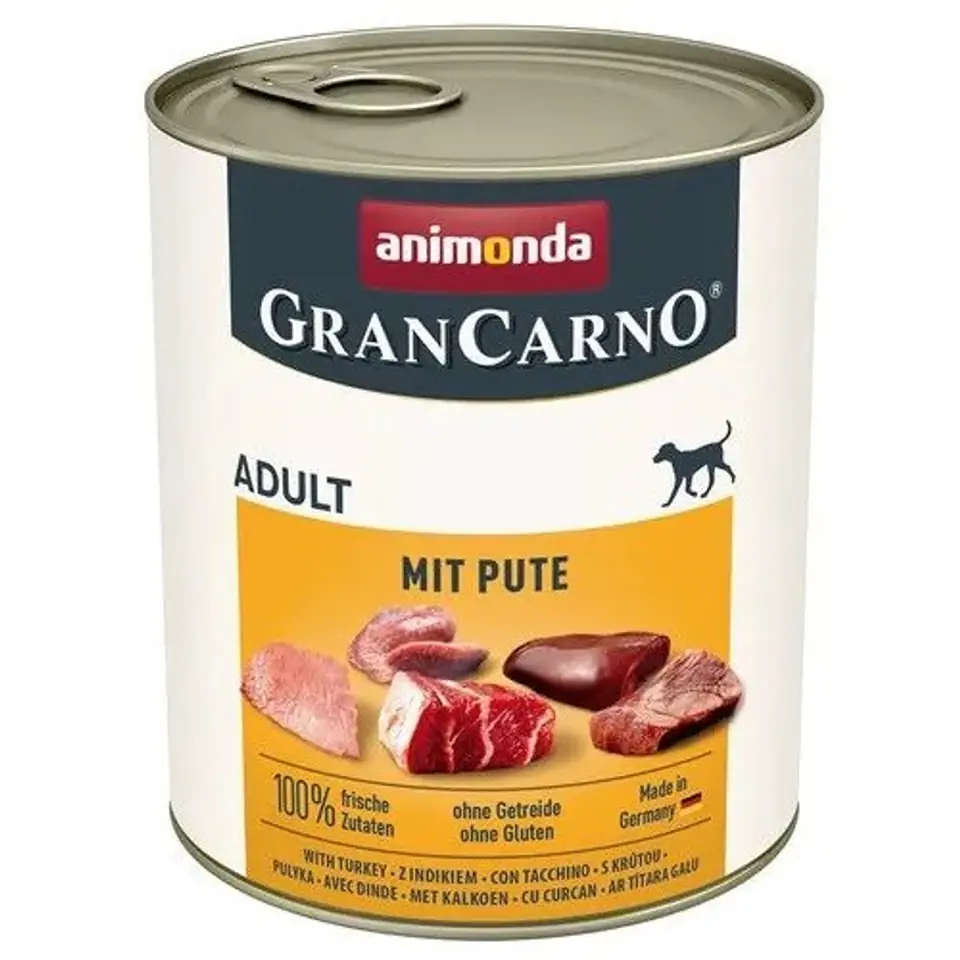 ⁨Animonda GranCarno Adult mit Pute 800g⁩ w sklepie Wasserman.eu