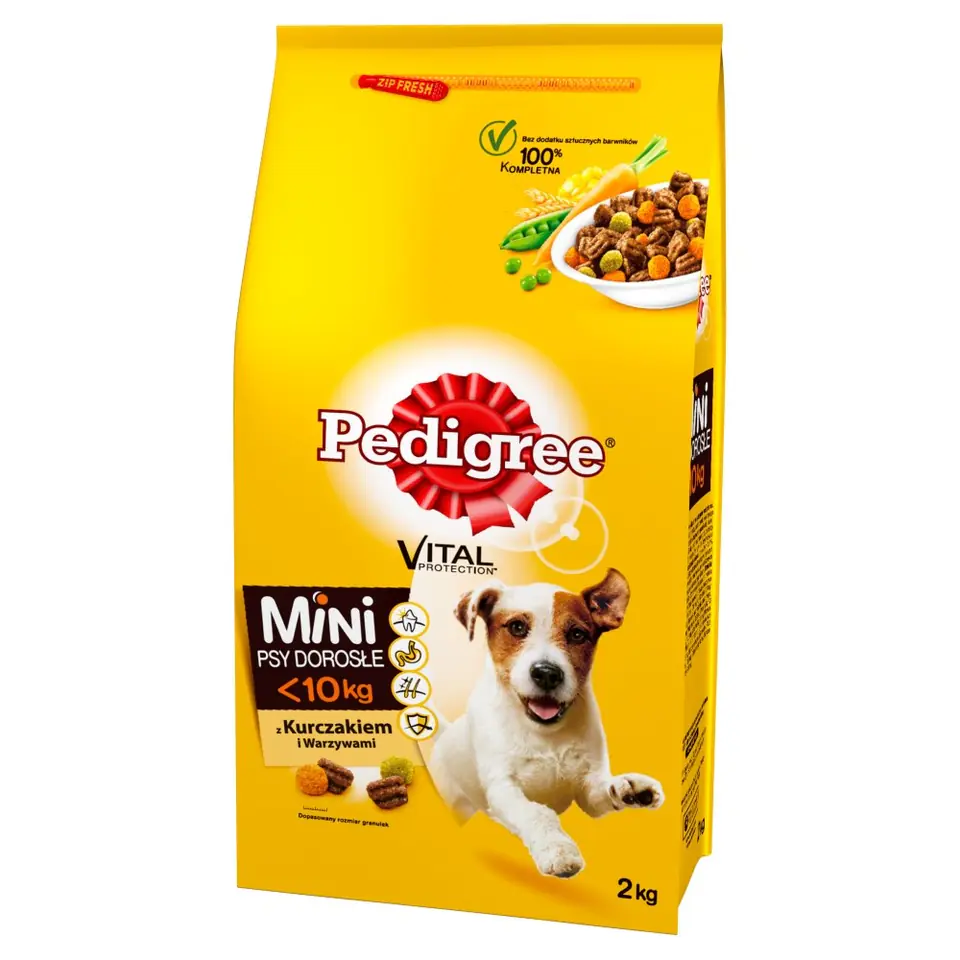 ⁨PEDIGREE Adult Mini Drób z Warzywami 2kg⁩ w sklepie Wasserman.eu