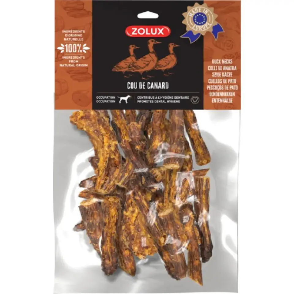 ⁨ZOLUX Duck neck - Dog treat - 300g⁩ at Wasserman.eu