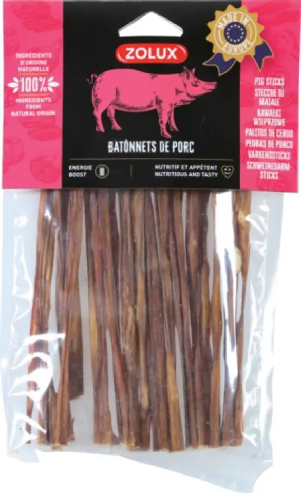 ⁨ZOLUX Pork Chop Sticks - Dog Treat - 100g⁩ at Wasserman.eu