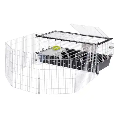⁨FERPLAST Parkhome 120 - cage for rodents - 95 x 177.5 x 56cm⁩ at Wasserman.eu
