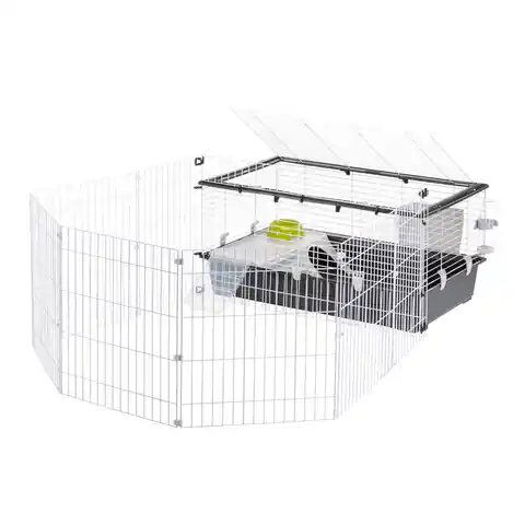 ⁨FERPLAST Parkhome 100 - cage for rodents - 95 x 177.5 x 56cm⁩ at Wasserman.eu