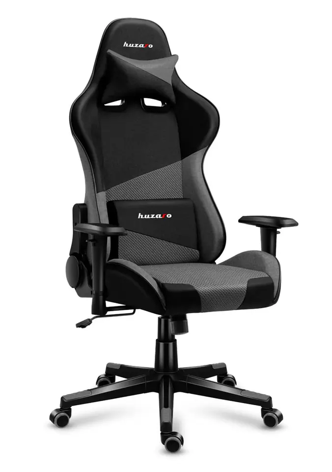 ⁨Huzaro Force 6.2 Grey Mesh gaming chair⁩ at Wasserman.eu