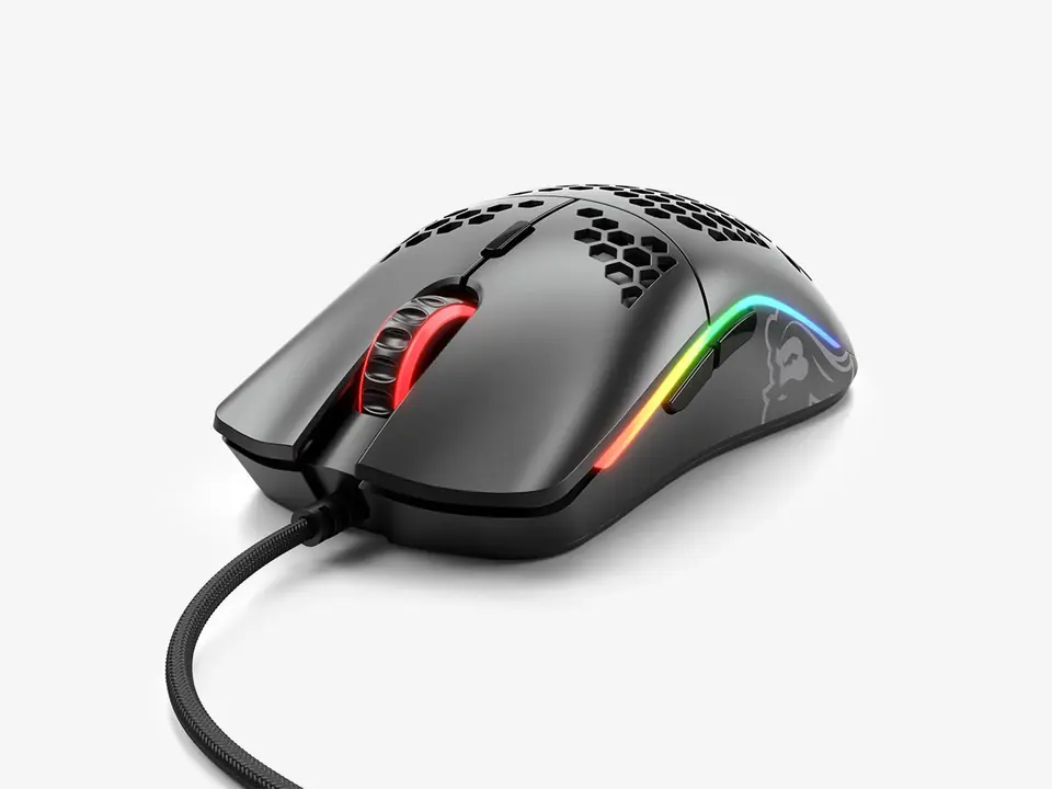 ⁨Glorious PC Gaming Race Model O- mouse Right-hand USB Type-A Optical 3200 DPI⁩ at Wasserman.eu