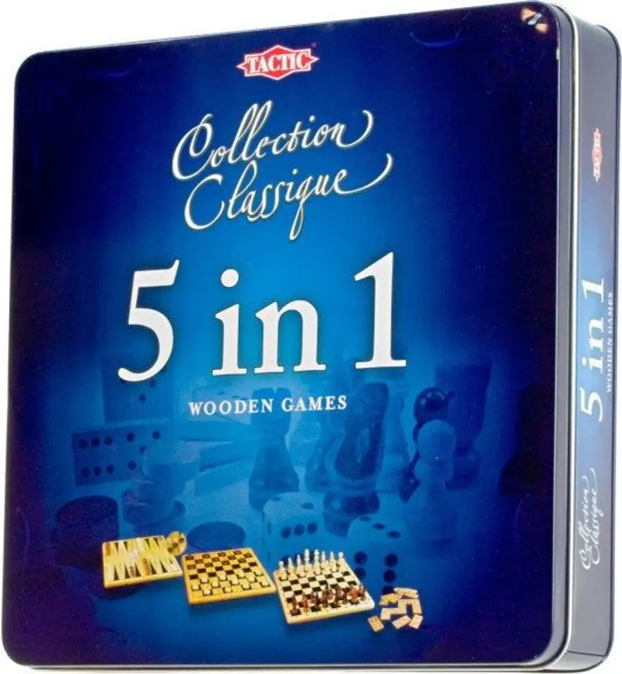 Tactic 14006 desktop game set 5-in-1 at Wasserman.eu