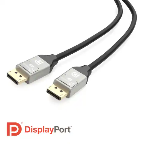 ⁨J5create 8K DisplayPort Cable (DisplayPort M - DisplayPort M; 2m; colour black) JDC43-N⁩ at Wasserman.eu