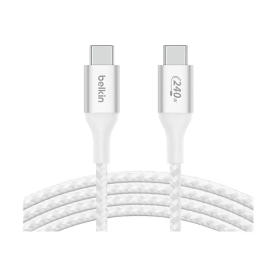 ⁨Belkin CAB015bt1MWH USB cable 1 m USB 2.0 USB C White⁩ at Wasserman.eu