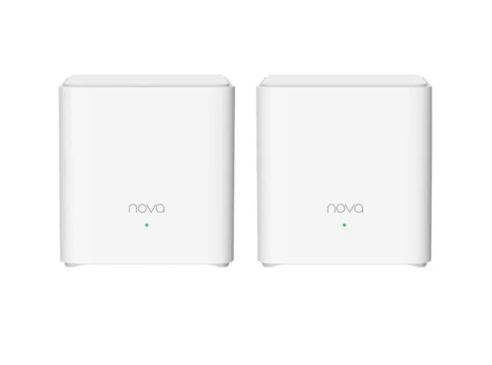 ⁨Tenda EX3 (2-pack) Dual-band (2.4 GHz / 5 GHz) Wi-Fi 6 (802.11ax) White 1 Internal⁩ at Wasserman.eu