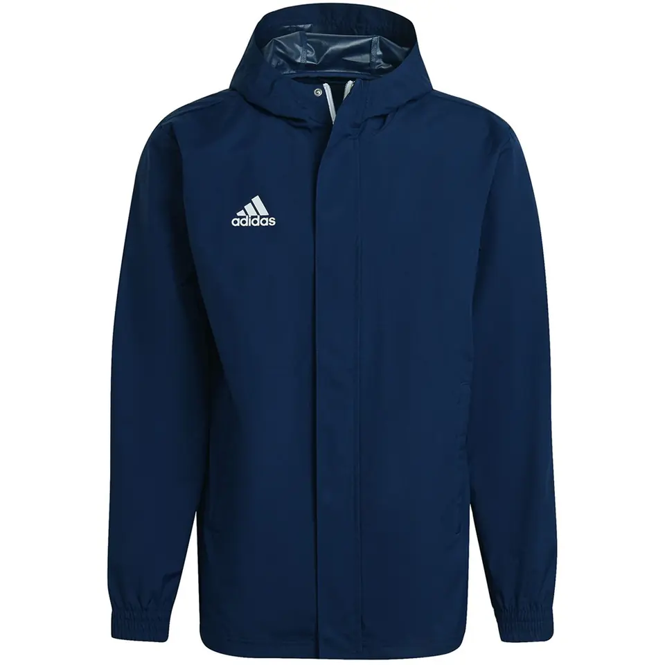 ⁨Kurtka męska adidas Entrada 22 All Weather Jacket granatowa IK4011⁩ w sklepie Wasserman.eu