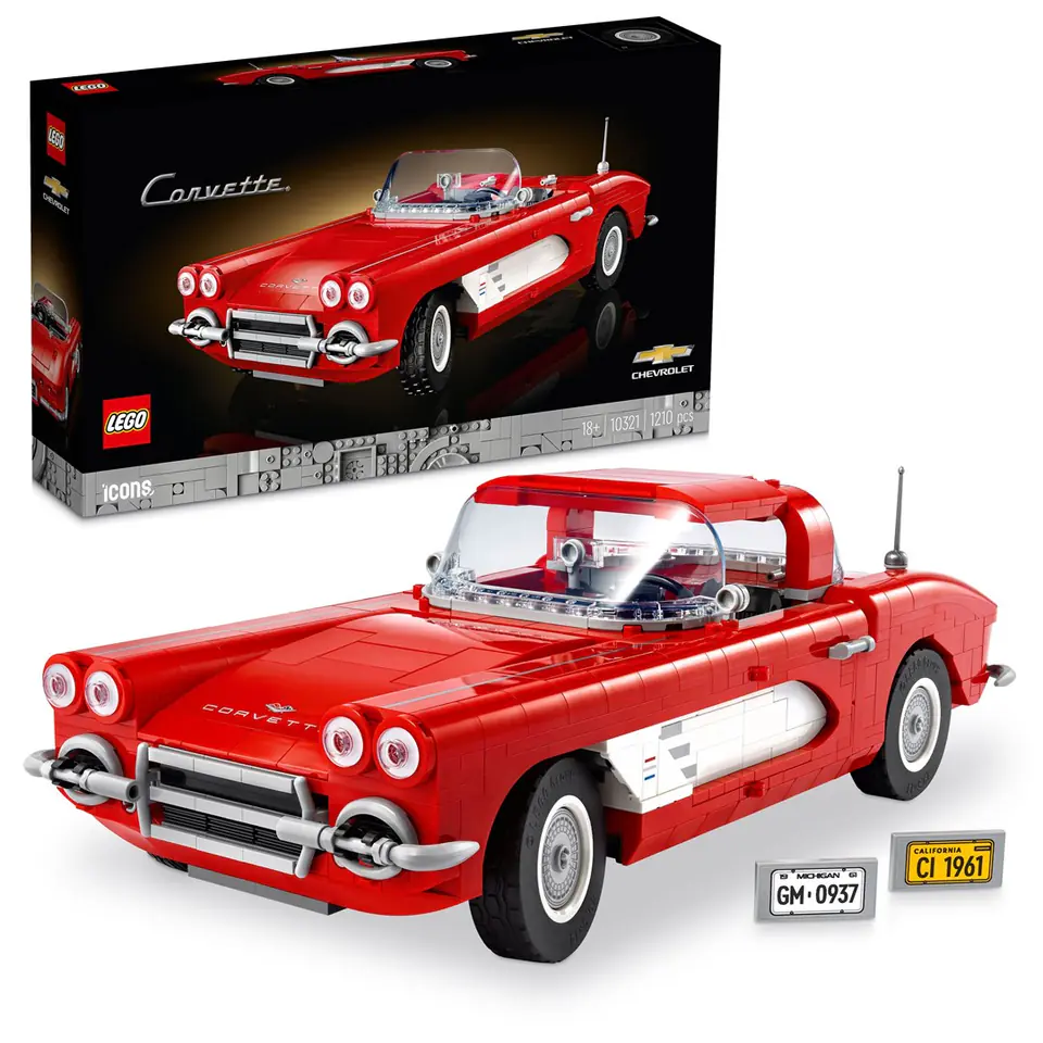 LEGO ICONS 10321 CORVETTE at Wasserman.eu