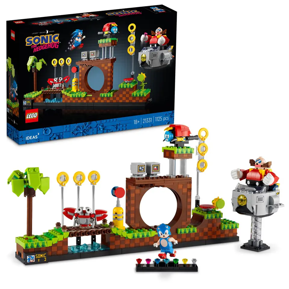 ⁨LEGO IDEAS 21331 SONIC THE HEDGEHOG - GREEN HILL ZONE⁩ at Wasserman.eu