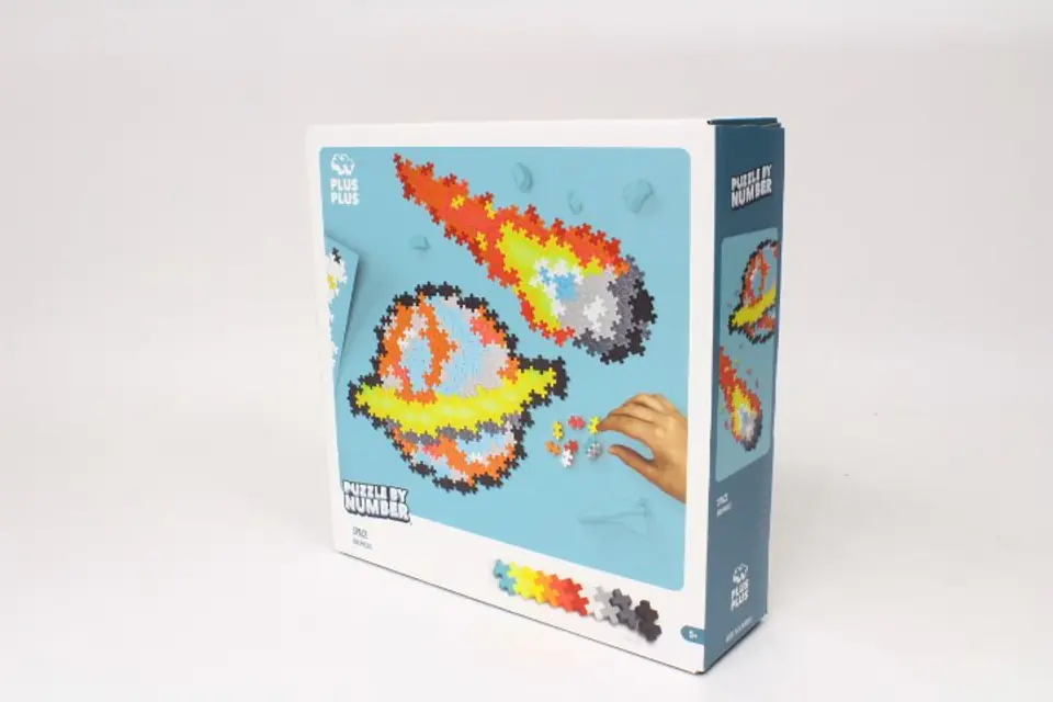 ⁨Plus Plus Puzzle by number Kosmos 500 elementów 3912 DANTE⁩ w sklepie Wasserman.eu