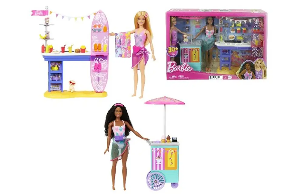 ⁨BARBIE DAY AT THE SEASIDE SET OF 2 DOLLS HNK99⁩ at Wasserman.eu