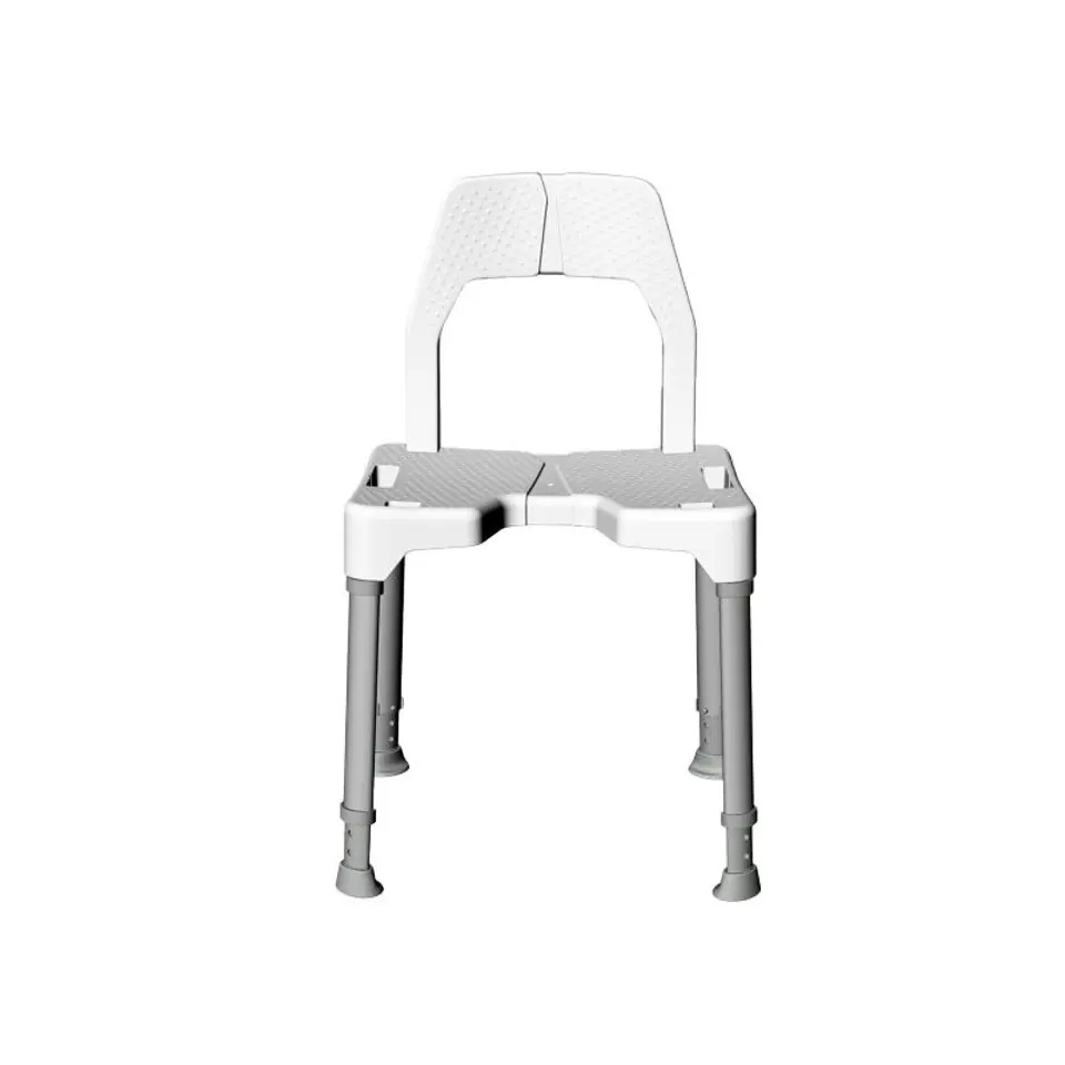 ⁨Dietz Tayo - shower chair with height adjustment and backrest⁩ at Wasserman.eu