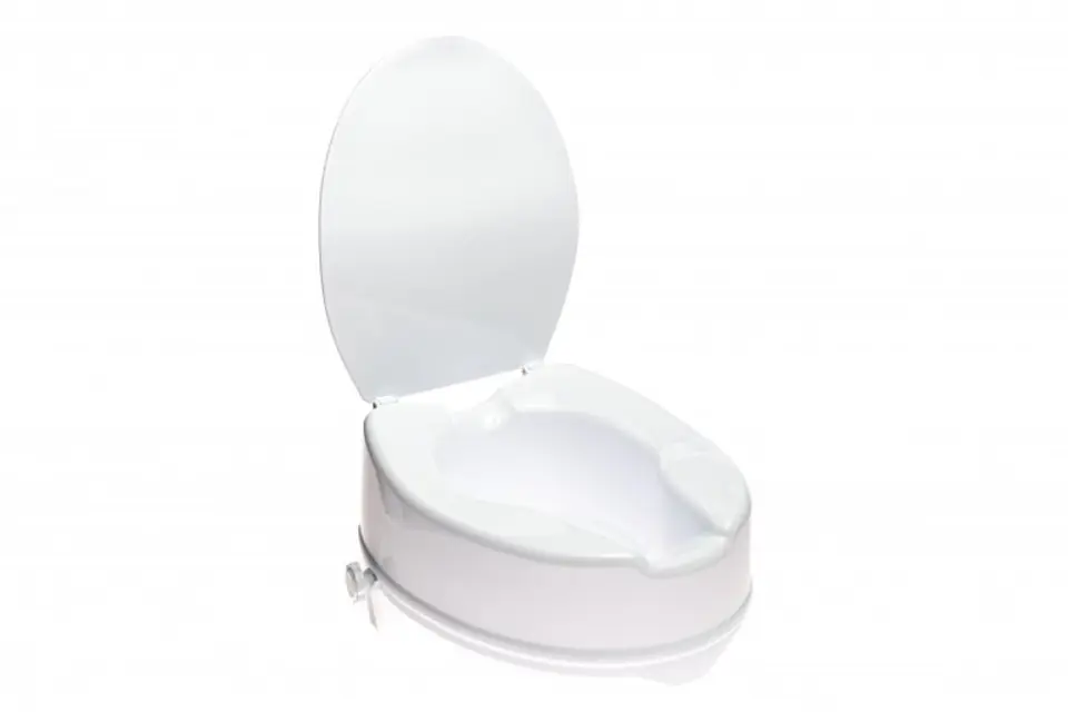 ⁨High raising toilet seat with flap⁩ at Wasserman.eu