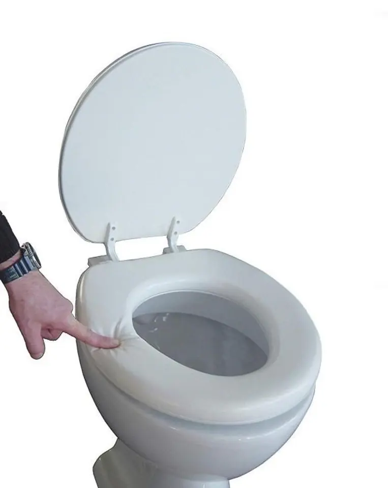 Soft toilet seat with a flap at Wasserman.eu