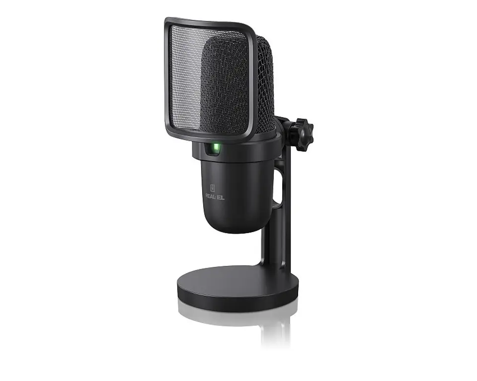 ⁨Mikrofon streamingowy REAL-EL MC-700⁩ w sklepie Wasserman.eu