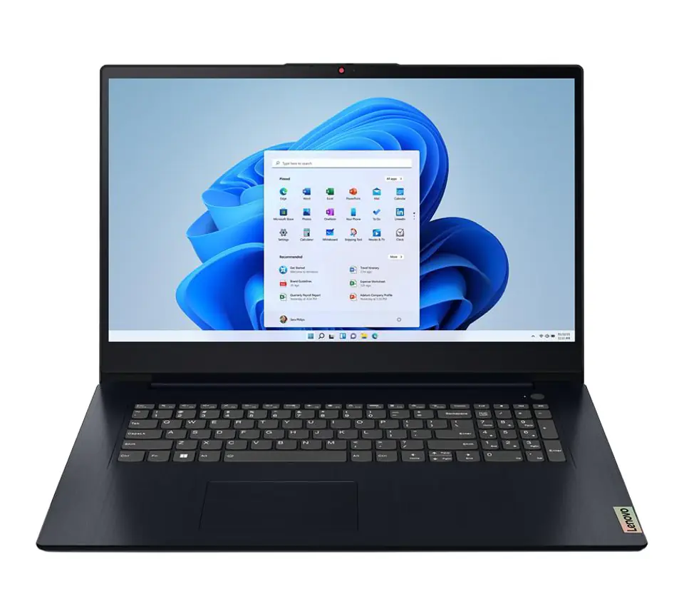 ⁨Lenovo IdeaPad 3 Intel® Core™ i5 i5-1235U Laptop 43.9 cm (17.3") Full HD 8 GB DDR4-SDRAM 512 GB SSD Wi-Fi 5 (802.11ac) Windows 11 Blue⁩ at Wasserman.eu