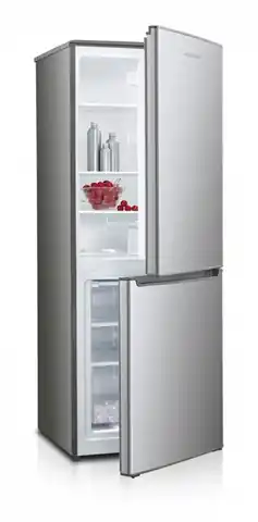 ⁨Combined refrigerator-freezer MPM-215-KB-39 (silver)⁩ at Wasserman.eu