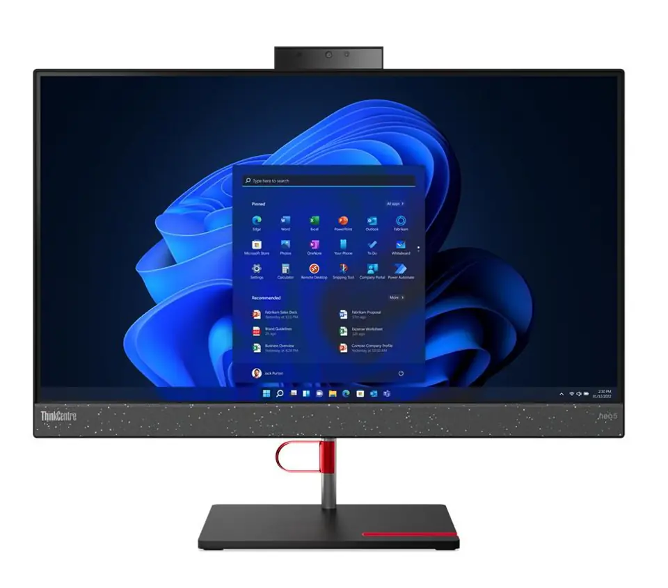 ⁨Lenovo ThinkCentre Neo 50a 24 Gen 3 i5-12500H 23.8" FHD IPS 250nits AG 16GB DDR5 4800 SSD512 Intel Iris Xe Graphics W11Pro⁩ w sklepie Wasserman.eu