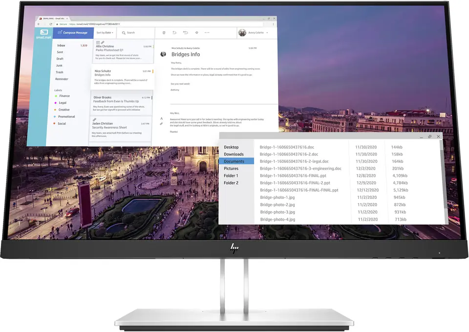 ⁨HP E23 G4 - LED-Skarm 23" IPS 5ms⁩ at Wasserman.eu