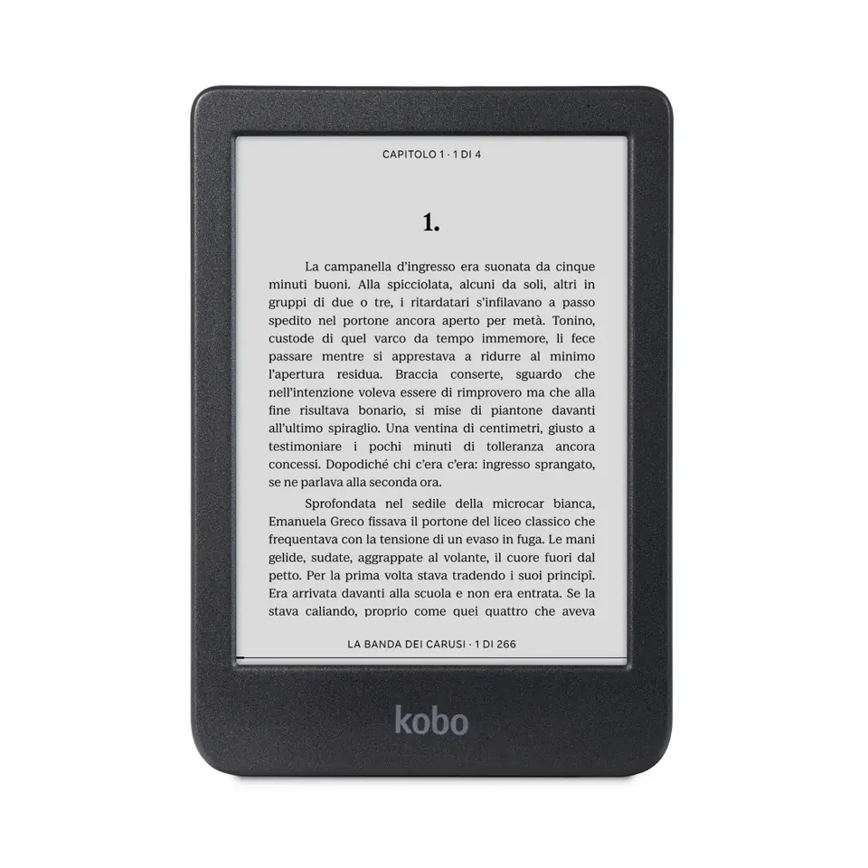 ⁨Ebook Kobo Clara BW 6" E-Ink Carta 1300 HD 16GB WI-FI Black⁩ w sklepie Wasserman.eu