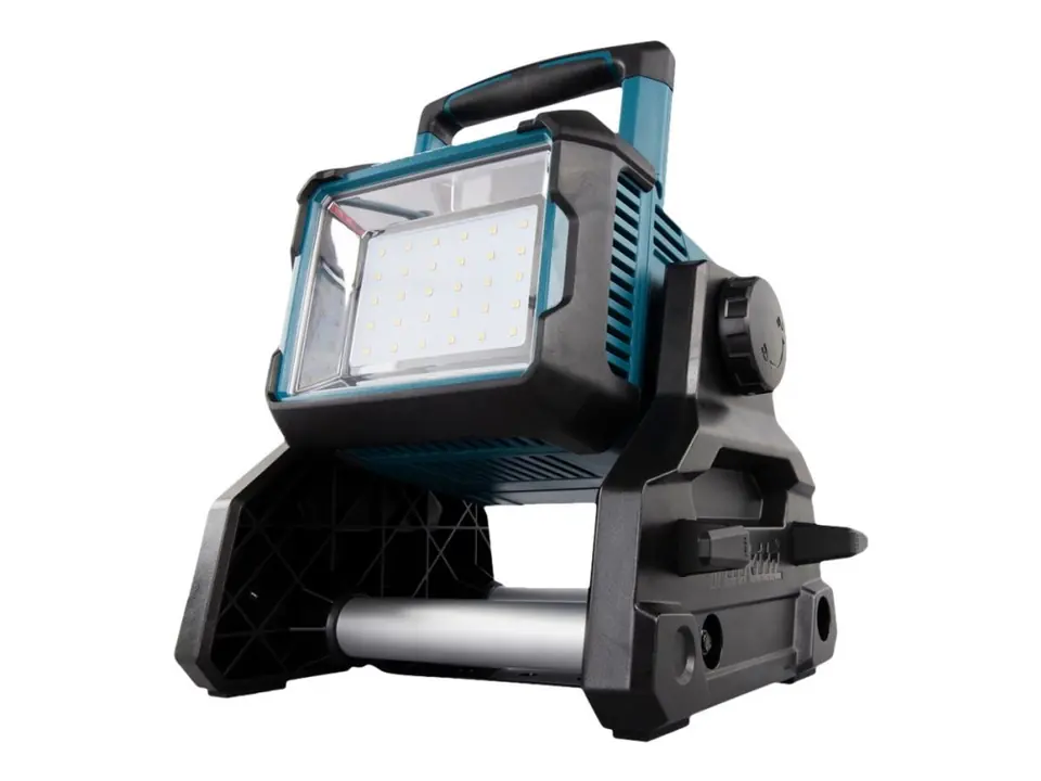 ⁨MAKITA LAMPA 18V/14,4V DML811 LED 1800lx/3000lm +ZASILANIE AC⁩ w sklepie Wasserman.eu