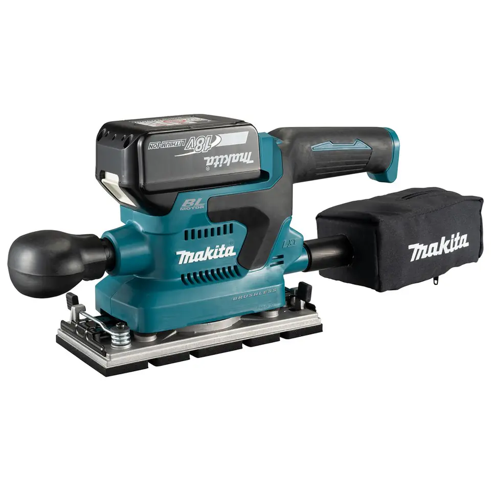 Makita DBO382Z przenośna szlifierka Szlifierka do blachy 12000 RPM Czarny, Turkusowy 200 W w sklepie Wasserman.eu