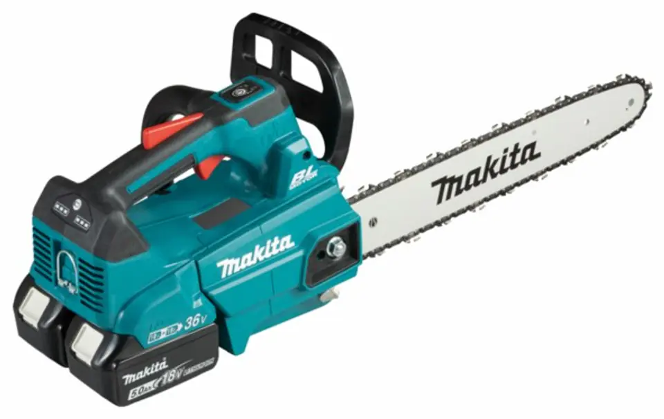 Makita DUC356PT2B piła łańcuchowa Czarny, Niebieski w sklepie Wasserman.eu