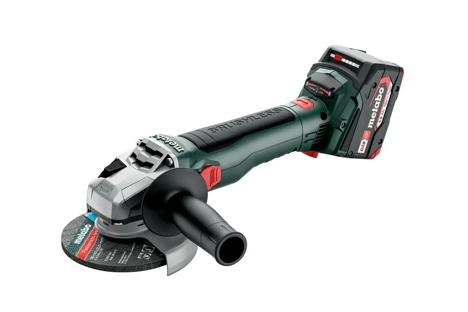 ⁨METABO.SZLIFIERKA KĄT.WB 18 LT BL 11-125 2x4,0Ah METABOX⁩ w sklepie Wasserman.eu